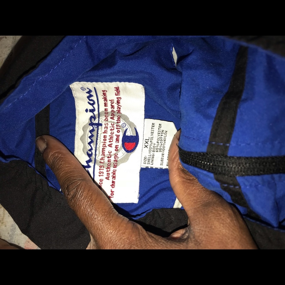Throwback Champion Windbreaker Jacket - Picture 2 of 3